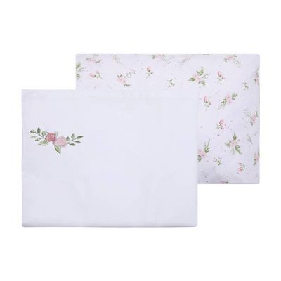 Kit de Fronhas Para Bebês 40x28cm Estampa Primavera Papi