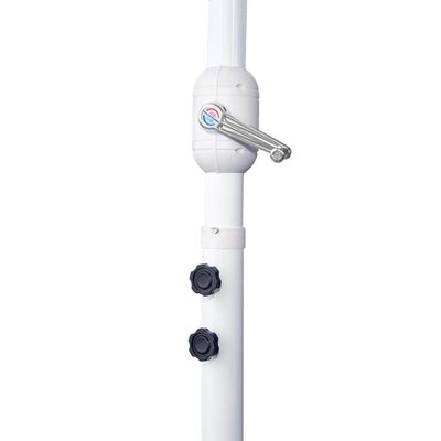 Ombrelone Malibu 3m Com Base Jardim E Piscina Mor Bege
