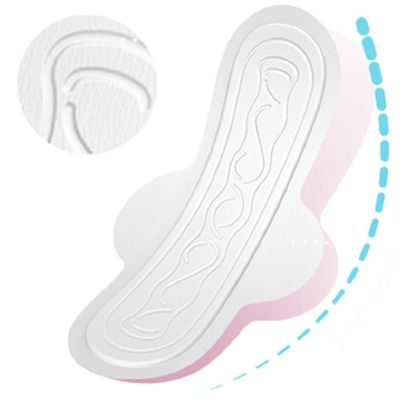 Absorvente Fluxo Intenso Suave com Abas  Noturno MILI   1 Pacote  de 8 Unidades