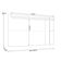 Painel Para TV 70 Pol Extensível 180cm Lara C04 Off White Matte Freijó - Lyam Decor