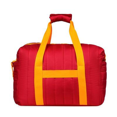 Bolsa de Viagem Média Puff Oficial BBB 26 Bagaggio Vermelha M / Vermelho