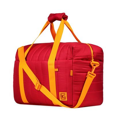 Bolsa de Viagem Média Puff Oficial BBB 26 Bagaggio Vermelha M / Vermelho