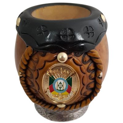 Cuia Artesanal Chimarrão Coquinho para Mate