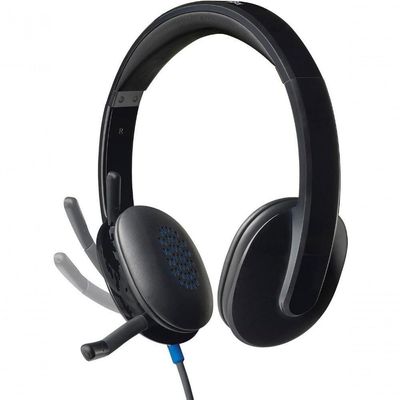 Logitech - H540 Fone De Ouvido Com Fio- Preto-981-000510