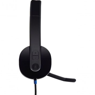 Logitech - H540 Fone De Ouvido Com Fio- Preto-981-000510