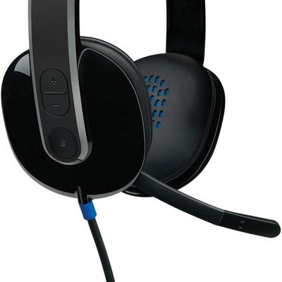 Logitech - H540 Fone De Ouvido Com Fio- Preto-981-000510