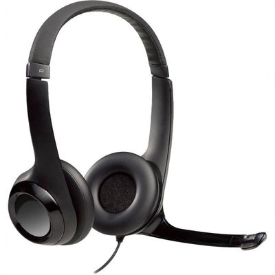 Logitech - H390 Fone De Ouvido Com Fio E - Preto-981-000014