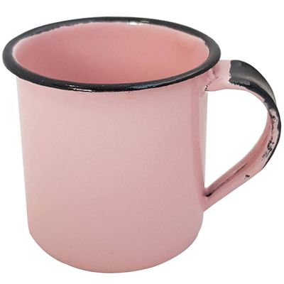 Caneca Xícara 70ml Chá Café Esmaltada Ágata