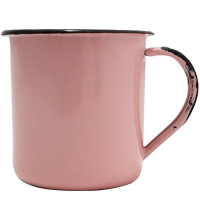 Caneca Xícara 70ml Chá Café Esmaltada Ágata