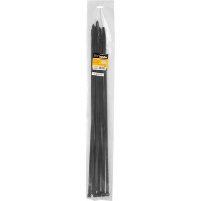 Abraçadeira De Nylon, Preta, 640 Mm X 12,0 Mm, Com 10 Peças, Vonder Ostenvonder