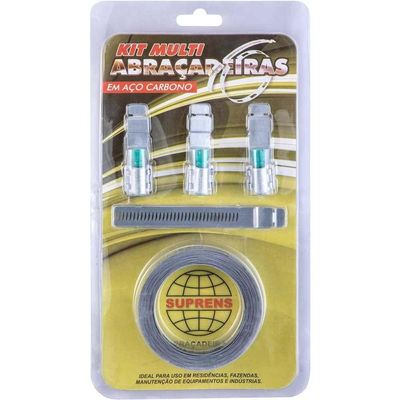 Kit Para Abraçadeira Multi, Com 3 Metros, Em Aço Carbono, Ksc Kit, Suprens Ostenvonder