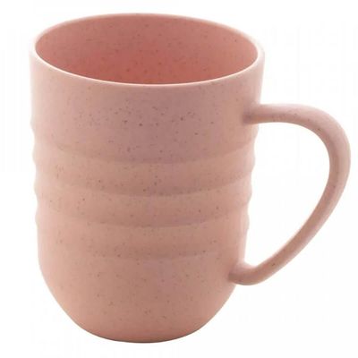 Caneca Escolar 300ml Sortida Lyor Chá Café Sucos Avulsa Bambu Plástico Lines Colorido