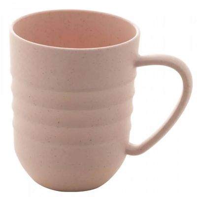 Caneca Escolar 300ml Sortida Lyor Chá Café Sucos Avulsa Bambu Plástico Lines Colorido