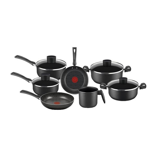 Conjunto de Panelas Antiaderente Rochedo Pratic Cinza 7 Peças Conjunto de Panelas Antiaderente Rochedo Pratic Cinza 7 Peças