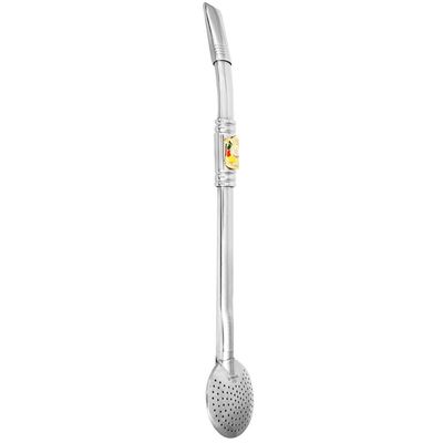 Bomba Chimarrão Tererê Aço Inox 23cm Pingente