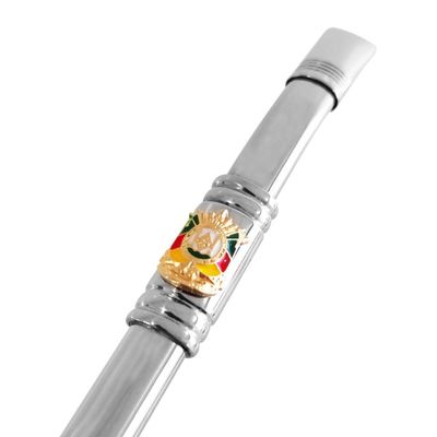 Bomba Chimarrão Tererê Aço Inox 23cm Pingente