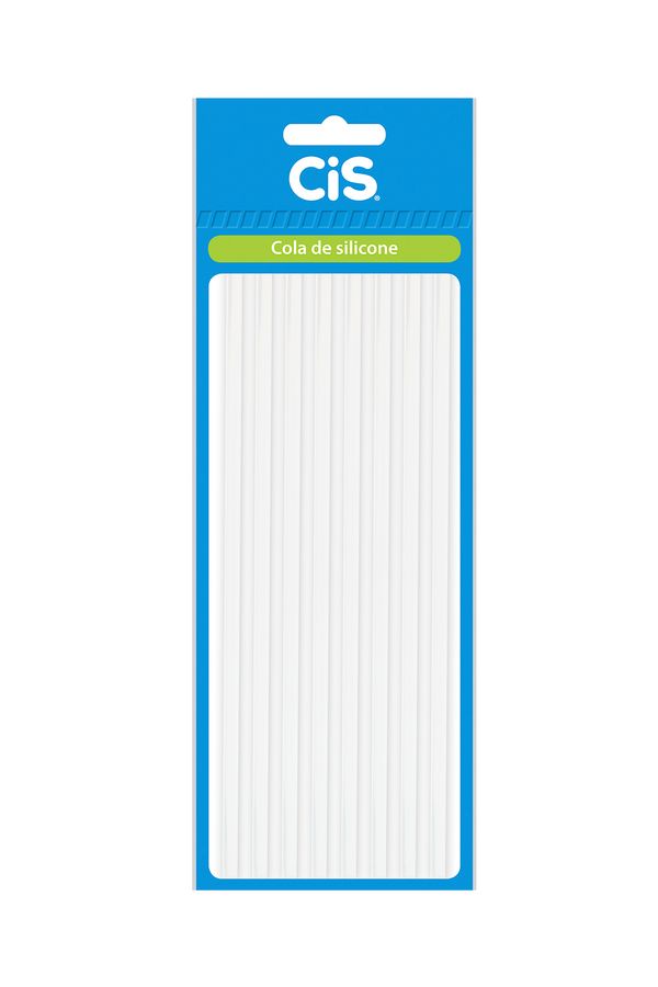 Cola de Silicone Bastão Fina Cis com 8 Unidades