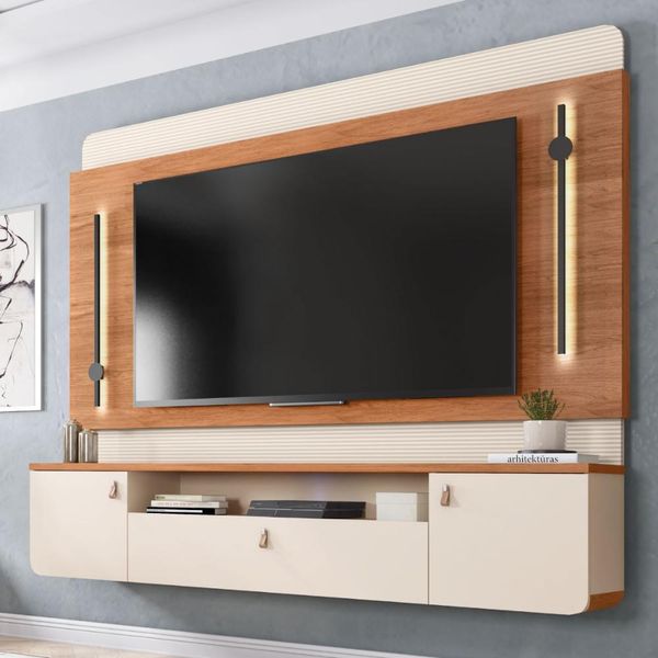 Painel Com Led Para Tv até 75 Polegadas Dali Caemmun