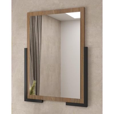 Espelheira Para Banheiro 46cm Multimóveis Cr10109 Noce Noce
