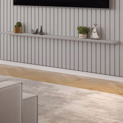 Painel Trento Ripado Para Tvs Até 75 Polegadas Bali