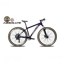 Bicicleta Aro 29 Nero 5 Peças Inteira Absolute 12v Hidráulica Hollowtech Garfo Trava No Guidão Roxo