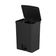 Lixeira Com Pedal Trium 46 L + 4 L Preto Ou