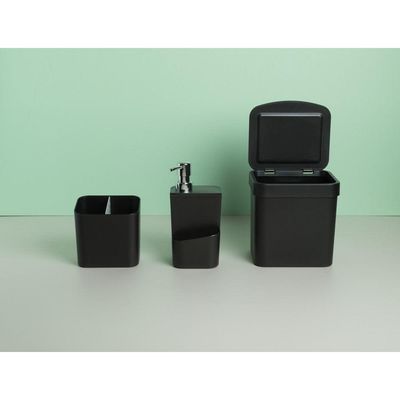 Conjunto Organização Sobre A Pia Trium 3 Peças Preto