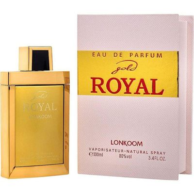 Perfume Feminino Lonkoom Royal Gold Eau De Parfum Spray 100 Ml