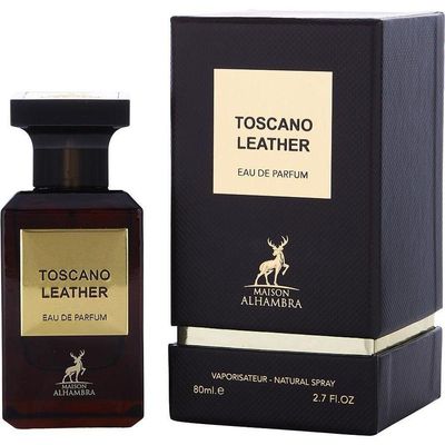 Perfume Masculino Maison Alhambra Toscano Leather Eau De Parfum Spray 80 Ml