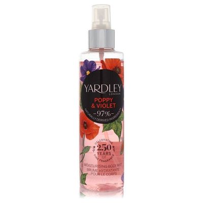 Perfume Feminino London Yardley Poppy & Violet 200 Ml água De Cheiro