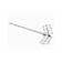Antena Uhf Digital Yagi Alto Ganho Proeletronic 18dbi