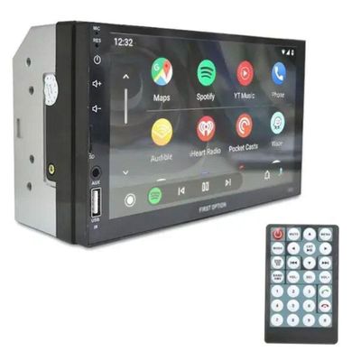 Central Multimídia 2 Din Mp5 Gol G1 Cl Câmera Moldura Tela