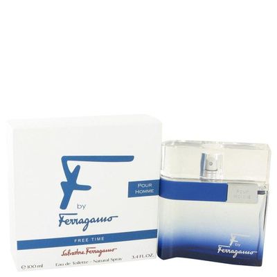 Col. Masculina Free Time Salvatore Ferragamo 100 Ml Eau De Toilette