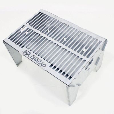 Churrasqueira Em Inox Desmontável Inox