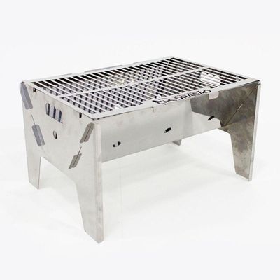 Churrasqueira Em Inox Desmontável Inox