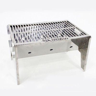 Churrasqueira Em Inox Desmontável Inox