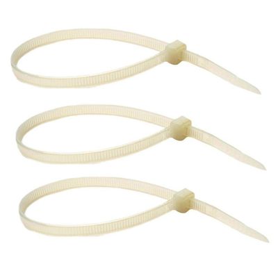 Abraçadeira De Nylon Branco 50 Uni 380Mm X 4.8Mm