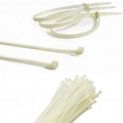 Abraçadeira De Nylon 100 Uni Branco 140Mm X 3.5Mm