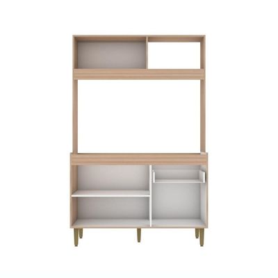 Armário De Cozinha Compacta Em Mdp  1,94 X 1,24 M Splendore