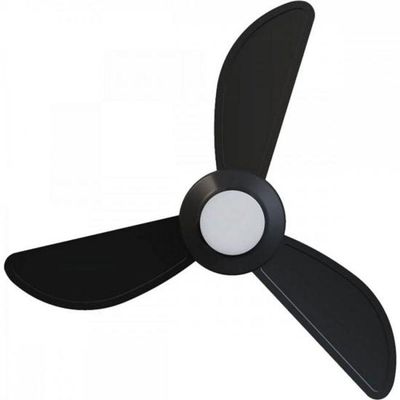 Ventilador De Teto Ventisol Mistral 3 Pás Preto Bivolt