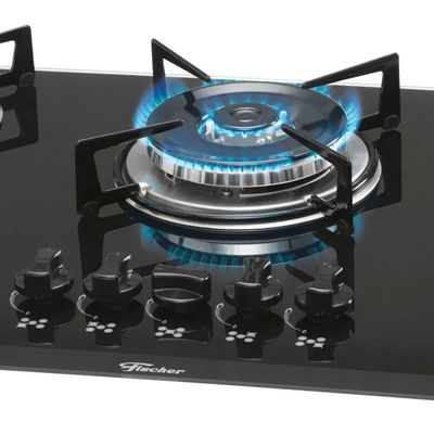 Cooktop Fischer Embutir 5 Bocas 1743-5733 Preto