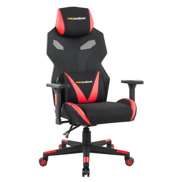 Cadeira Gamer Executiva PRO-X Gaming Reclinável Giratória Preto/Vermelho - Gran Belo