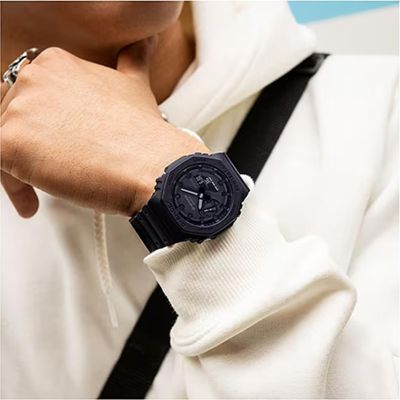 Relógio Casio Masculino Ref:Ga-2100-1a1dr G-Shock Anadigi