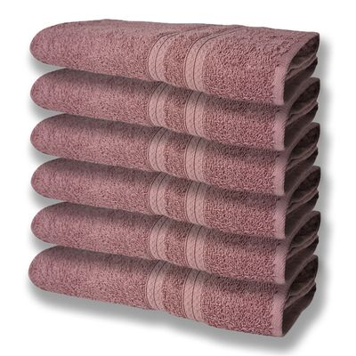 6 Toalhas Grande Super Felpudas e Grossa 80x150 Rosê