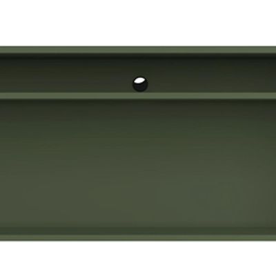 Rack Para Sala de Estar TV 85 Pol 4 Portas Pés Industrial Preto Alef I03 Musgo - Lyam Decor