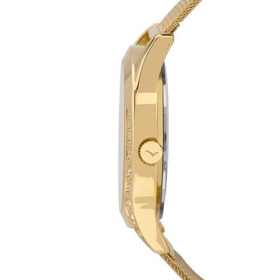 Relógio Condor Feminino Ref: Co2035nsu/4b Casual Mesh Dourado