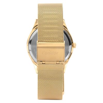 Relógio Condor Feminino Ref: Co2035nsu/4b Casual Mesh Dourado