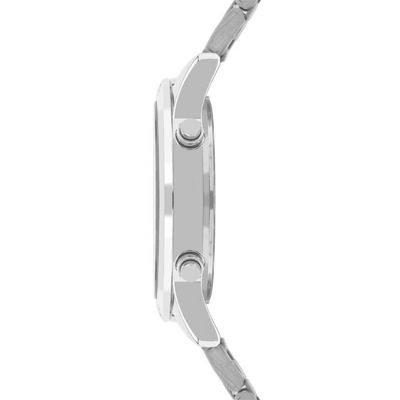 Relógio Euro Feminino Ref: Euds8054aj/4k Led Espelhado Prateado