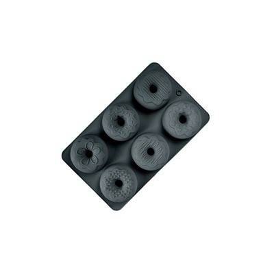 Forma de Silicone Donuts Rosquinha Bolo Forno Antiaderente