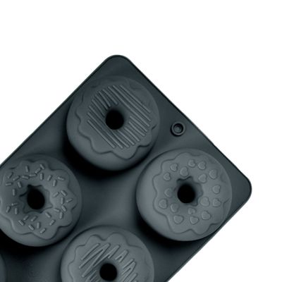 Forma de Silicone Donuts Rosquinha Bolo Forno Antiaderente